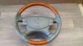 Lenkrad Holz Leder grau<br>MERCEDES-BENZ CLK (C209) 320