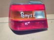 Rckleuchte links mit Fassungen<br>HYUNDAI PONY/EXCEL STUFENHECK (X-2) 1.3
